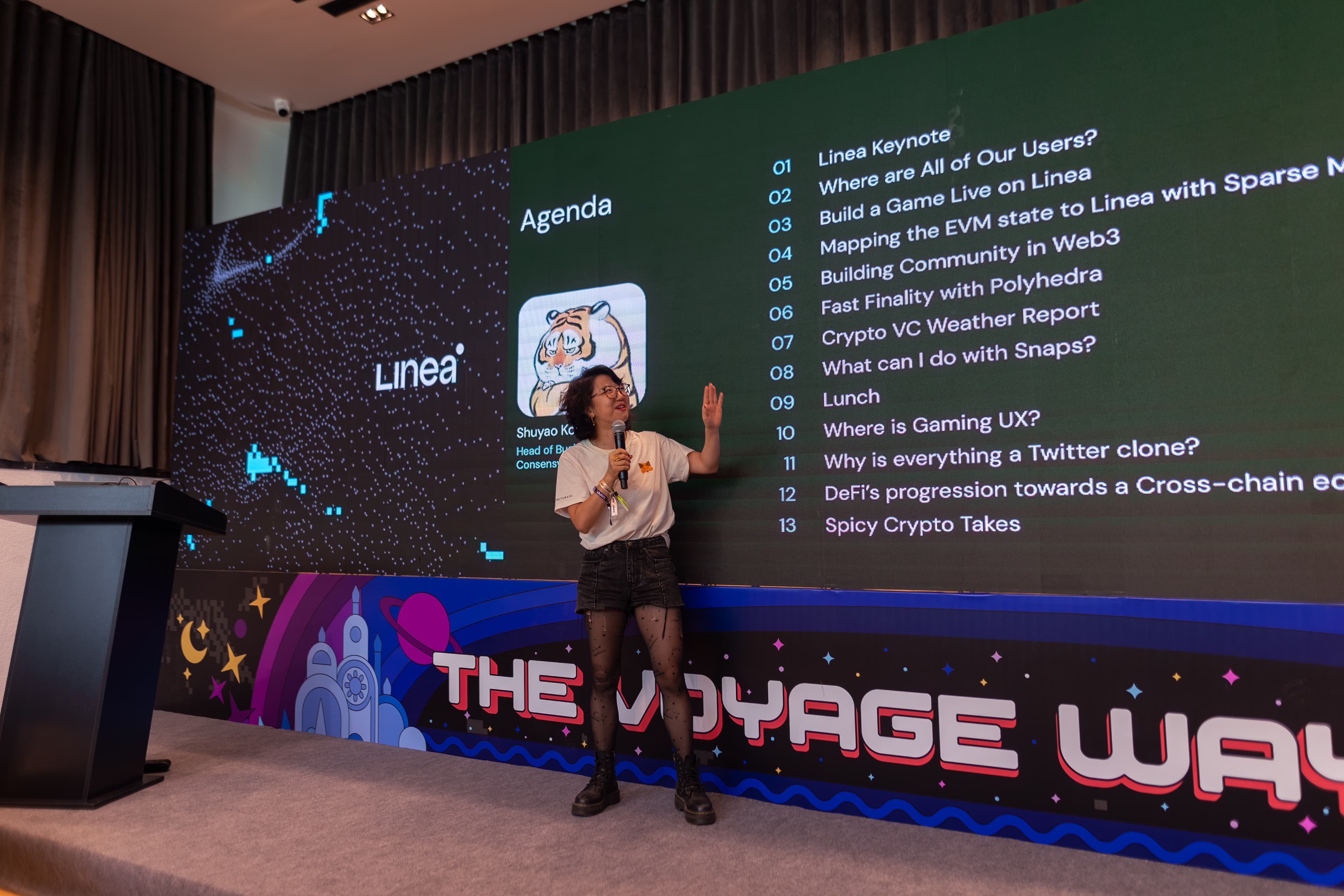 The Voyage Waypoint Stage