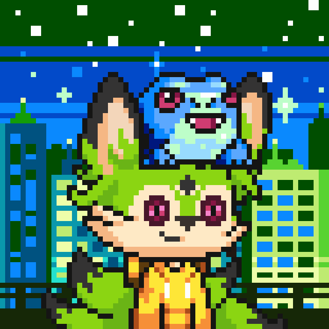 Pixelized Foxy PFP from Foxy, a mascot token, culture coin, and meme coin for the Linea blockchain. Courtesy: Foxy.